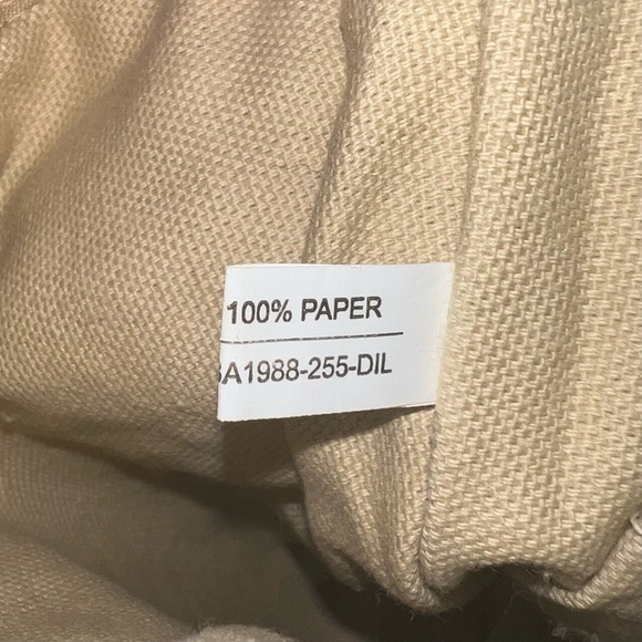 Crossbody Bag Macrame Paper Faux Gemstones Blue Miami NWOT BOHO - Picture 9 of 11